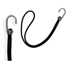 06 Extensor Preto Lona Encerado Elastico Borrachinha 40 Cm Foto mini 1