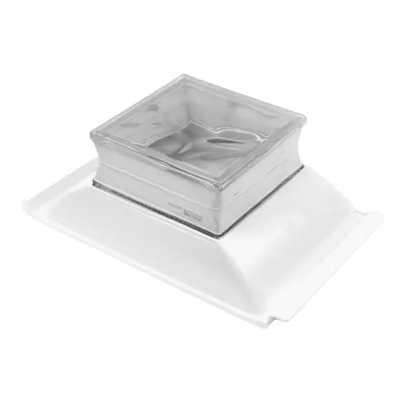 06 Laje Solar Ecolaje Lajota Suporte Para Bloco Tijolo Vidro Cor Da Luz Branco-frio 110v/220v Foto 1