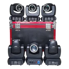06 Moving Beam 100w Borda Led 8 Cores 8 Desenhos Com Case 127/220v Foto mini 1