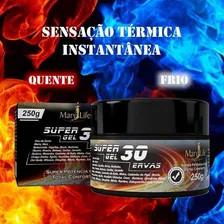 06 Und Super Gel 30 Ervas 250g Efeito Quente Frio Mary Life Fragrância ERVAS NATURAIS Tipo de embalagem Pote Foto mini  2