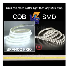 06mts Mangueira Fita Led Cob Ip67 280leds 18w Por Metro Cor Da Luz Branco-frio 6500k Tensão De Operação Escolher 110v Foto mini 3