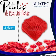 1.000 Pétalas De Rosas Artificiais Vermelha Casamento Noivas Cor Vermelho Foto mini  3