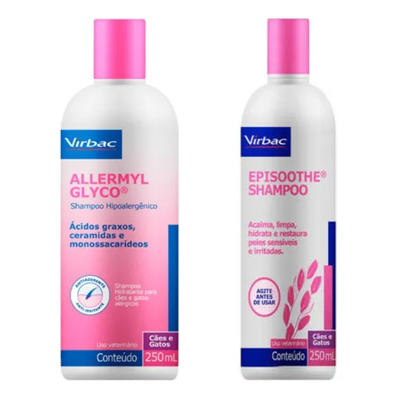 1 Allermyl Glyco Shampoo 250ml + 1 Episoothe Shampoo 250ml Foto 1