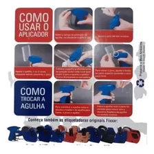 1 Aplicador Tag Roupa Pino Plástico Fixxar Mx 55-r Foto mini 4