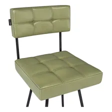 1 Banqueta Madri Pés Em Aço Apoio Para Os Pés Cor Verde Foto mini 4