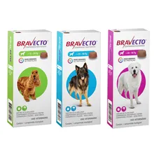 1 Bravecto 10 A 20kg 1 Bravecto 20 A 40kg 1 Bravecto 40a56kg Foto  mini 1