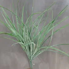 1 BuquĂȘ De Capim Artificial Toque Real 50cm Folhagem Foto mini 4