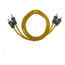 1 Cabo Rca 1 Metro 1m 1 M Blindado Cabos Conector Duplo Som Foto mini  3