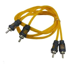 1 Cabo Rca 1 Metro 1m 1 M Blindado Cabos Conector Duplo Som Foto mini  2