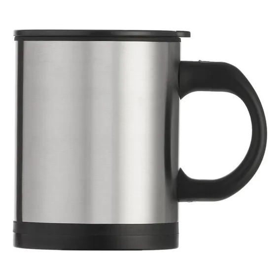 1 Caneca Mixer 400ml Inox Personalizada Mistura Tudo Sozinha Foto 1