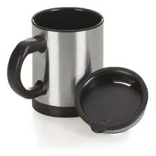 1 Caneca Mixer 400ml Inox Personalizada Mistura Tudo Sozinha Foto mini 4