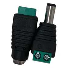1 Conector P4 Femea E 1 Conector P4 Macho P/ Cftv Foto mini 4