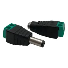 1 Conector P4 Femea E 1 Conector P4 Macho P/ Cftv Foto mini  2