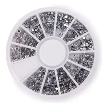 1 Disco De Pedrarias Joia Unha Gel E Porcelana 400 Unid Cor Branca Foto mini 1