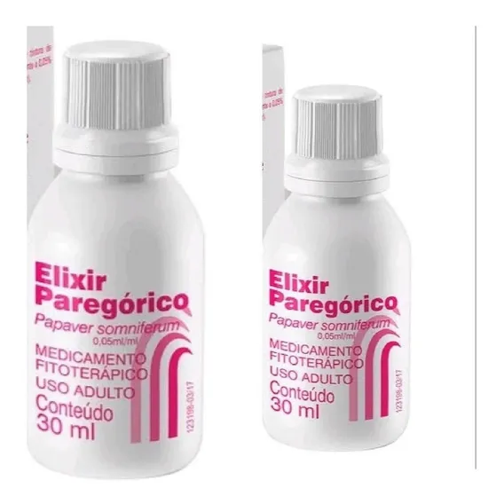 1 Elixir Paregórico 30ml Foto 1