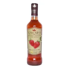 1 Garrafa Cachaça De Morango 670  Nobre Minas Foto  mini 1