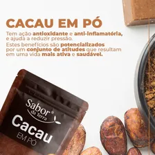 1 Kg cacau em p贸 alcalino 100% natural 5 pacotes Foto mini 3