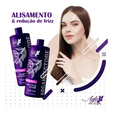 1 Kit Escova Argan Restore Agle S Formol + Btox 1kg + Foto mini 4