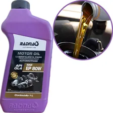 1 Litro Óleo Câmbio Mineral Radnaq Motor Oil Sae80w Api Gl4 Foto mini 1