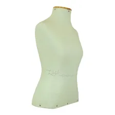 1 Manequim Feminino Forrado Busto Vitrine Loja Sem Pedestal Cor Creme Foto mini 4