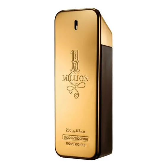 1 Million Paco Rabanne Eau Toilette Perfume Masculino 200ml Foto 1