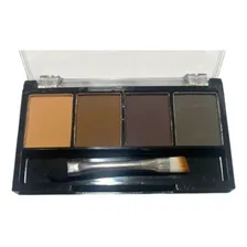 1 Paleta Sombra P贸 Maquiagem Sobrancelha 3 Tons Com Primer Foto mini 2