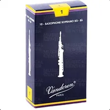 1 Palheta P/sax Soprano Tradicional Nº1 Sr201 Vandoren Foto  mini 1