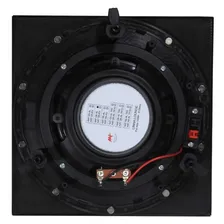 1 Par Caixas De Embutir No Gesso Som Ambiente Aat Q6100albk Cor Preto 110v/220v (bivolt) Foto mini 4