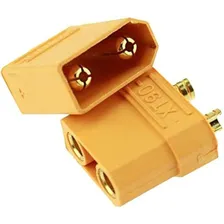 1 Par Conector Plug Xt90 Alta Corrente Macho+fêmea Modelismo Foto mini 1