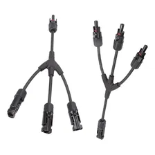 1 Par De Conector Mc4 Energia Solar Foto  mini 1