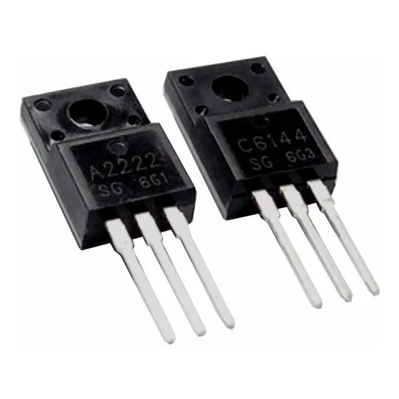 1 Par Transistores Para Placa Lógica Epson - C6144 E A2222 Foto 1