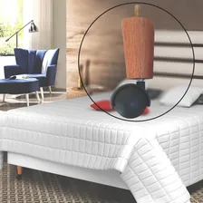 1 Pé Para Cama Box Casal Rodizio Para Moveis Box Solteiro Foto mini 4