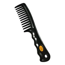1 Pente Dente Largo Penteado Desembaraçar Cabelo Lavatório Foto mini 1