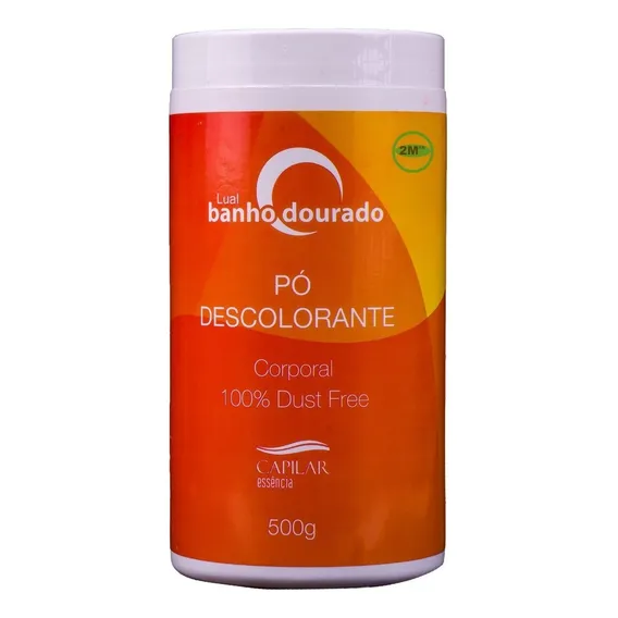 1 Pó Descolorante Capilar 500 Grs Bronzeamento Natural Tom BRANCA Foto 1