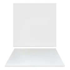 1 Prateleira 30x30cm Mdf 15mm Branco Sem Suporte Tampo Mesa Foto mini 2