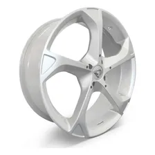 1 Roda Liga Leve Aro 20 Volcano Advance Nova Furação 5x100 Cor Prata Foto mini  2