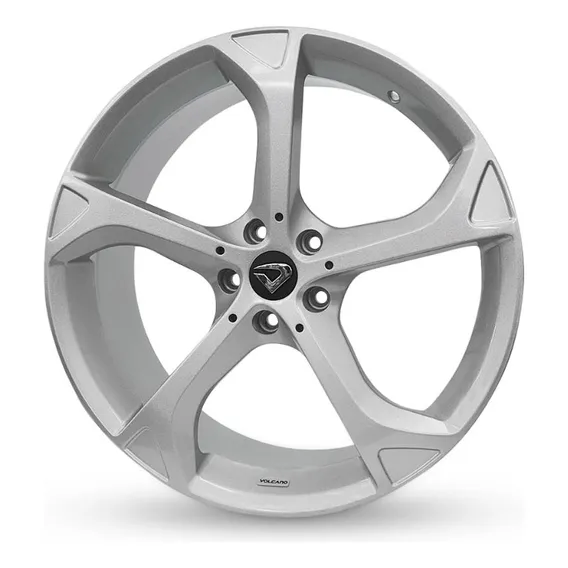 1 Roda Liga Leve Aro 20 Volcano Advance Nova Furação 5x100 Cor Prata Foto 1