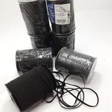 1 Rolo Elastico Zanotti Jaraguá 3mm C/100 Metros Cor Preto Confecção Foto mini  3