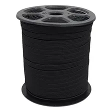 1 Rolo Elastico Zanotti Jaraguá 3mm C/100 Metros Cor Preto Confecção Foto mini  2
