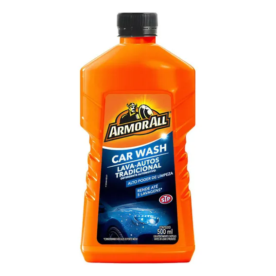 1 Shampoo Detergente Automotivo Lava Auto 500ml Armorall Stp Foto 1