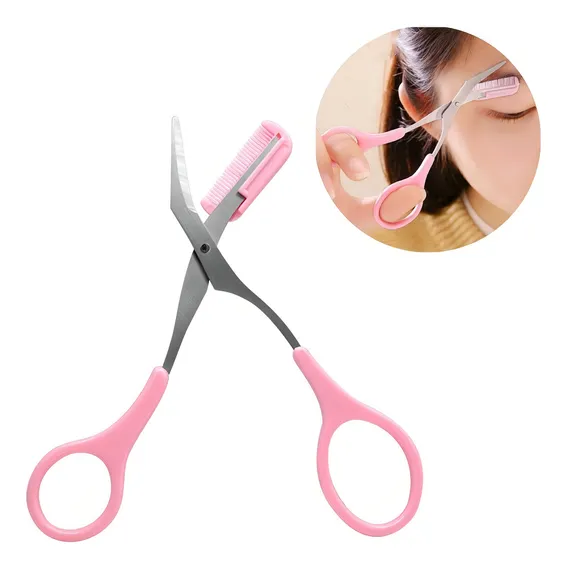 1 Tesoura Com Pente 2 Em 1 Para Design De Sobrancelhas Prof Etude House Foto 1