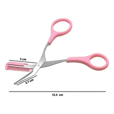 1 Tesoura Com Pente 2 Em 1 Para Design De Sobrancelhas Prof Etude House Foto mini 3