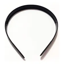 1 Tiara Lisa 1,3cm Arco Diadema Pente Arquinho Fina Preta Cor Preto Foto  mini 1