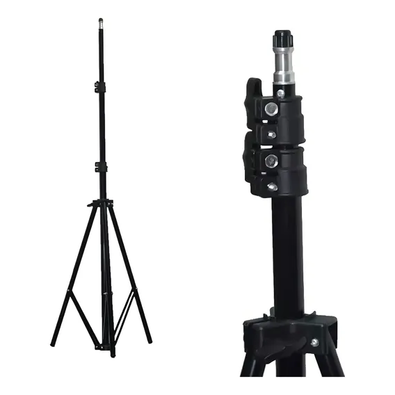 1 Tripé Suporte Profissional Para Ring Light Ajustável Prom Foto 1