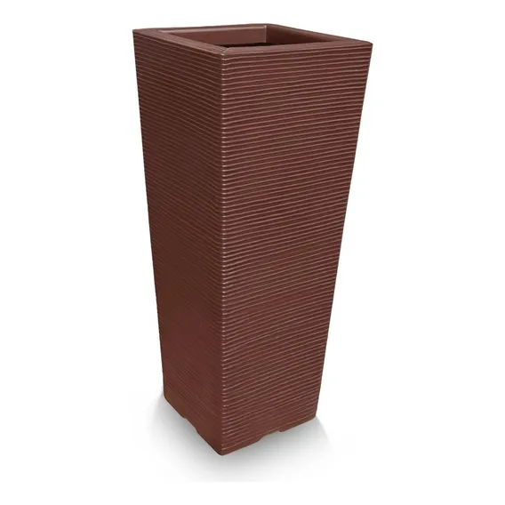 1 Vaso De Planta Grandão Gigante Frutiferas Plastico Q 90x40 Cor Marrom/chocolate Foto 1
