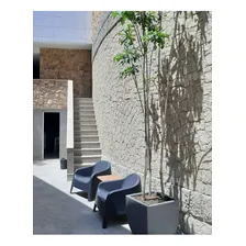 1 Vaso Grande De Planta Frutifera Plastico Polietileno 60x56 Cor Cinza Claro Foto mini  3