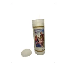 1 Vela Votiva Altar 7 Dias Sagrada FamÃlia 220g Foto mini 1
