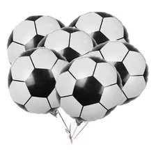 10 Balões Bola Futebol 22 Polegadas 56cm Decoração Foto  mini 1