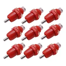 10 Bebedouro Automático Aves Galinha Frango Codorna Niple Cor Vermelho Foto  mini 1