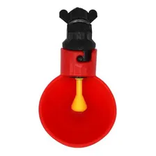 10 Bebedouro Automático Copinho Copo Bebedor Aves Frangos Foto mini  3